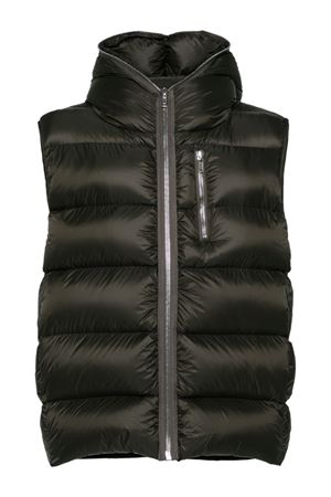 Green Sealed padded gilet RICK OWENS | RU02D6746NPD475